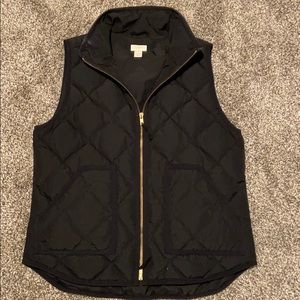 J Crew Factory Quilted Down Vest